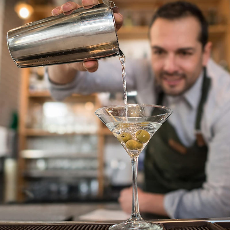 5 Pcs Stainless Steel Cocktail Maker Set Premium Bartending Tool Kit