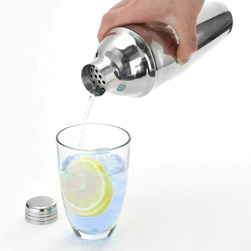 750ml 20Pcs Stainless Steel Cocktail Shaker Set Premium Bartending Kit