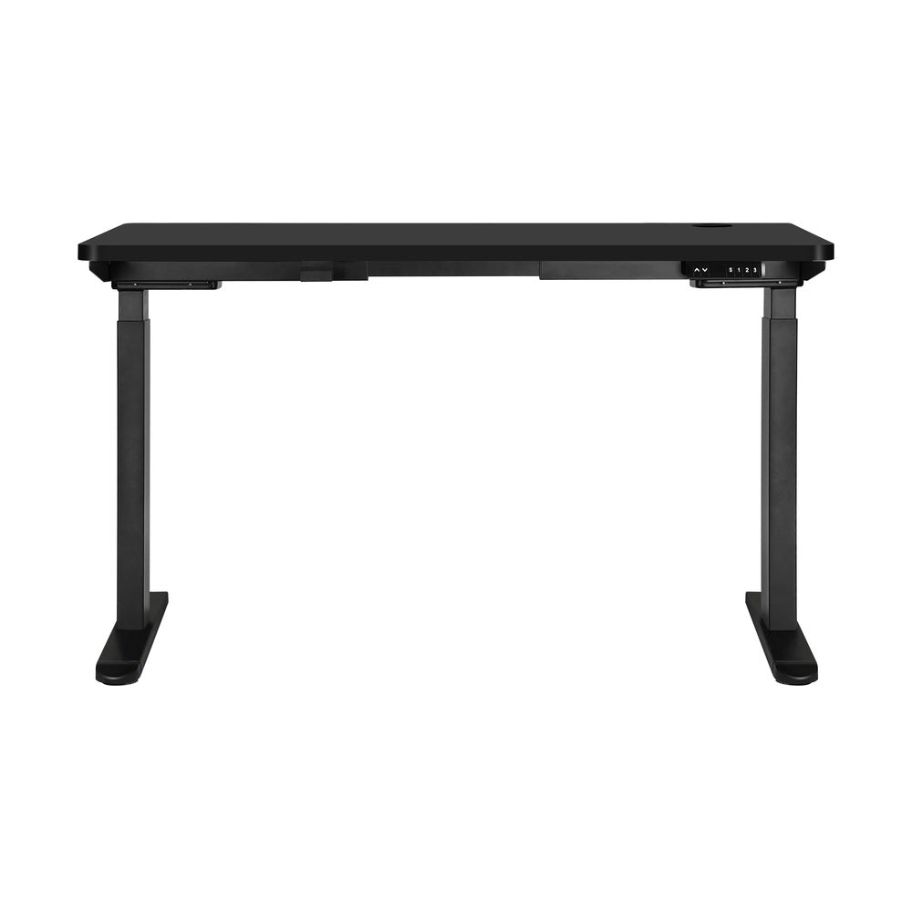 Dual Motor Adjustable Standing Desk 120cm Black