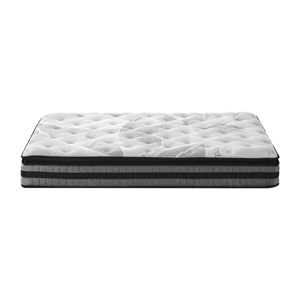 Double Mattress Pillow Top Cool Gel Foam Bonnell Spring 22cm
