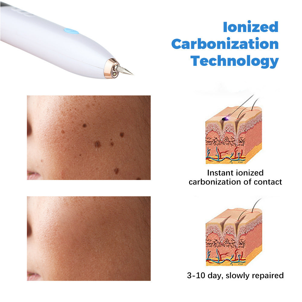 Laser Scan With Dot Nevus Pen Needle