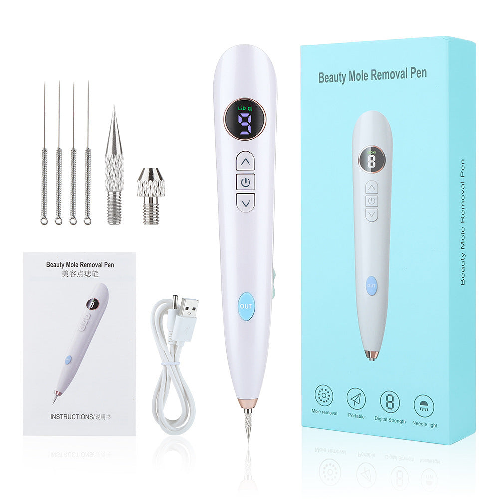Laser Scan With Dot Nevus Pen Needle