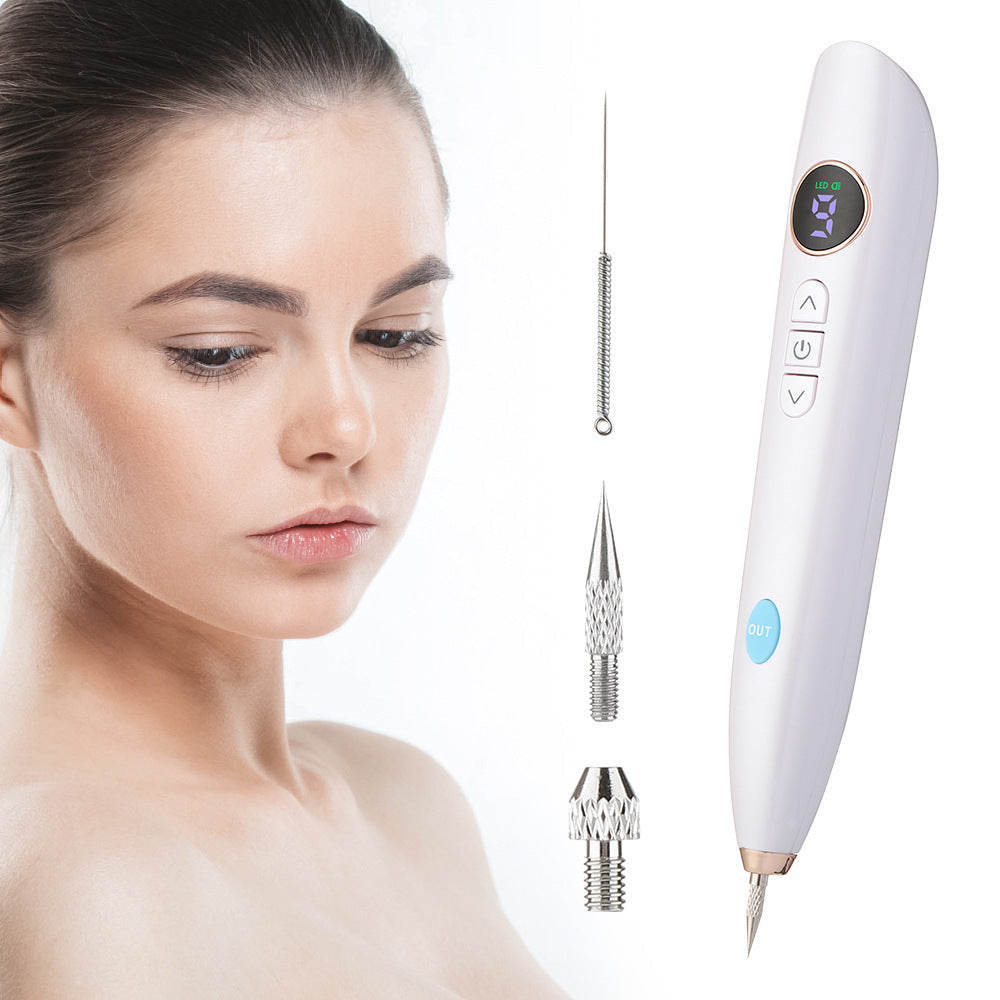 Laser Scan With Dot Nevus Pen Needle