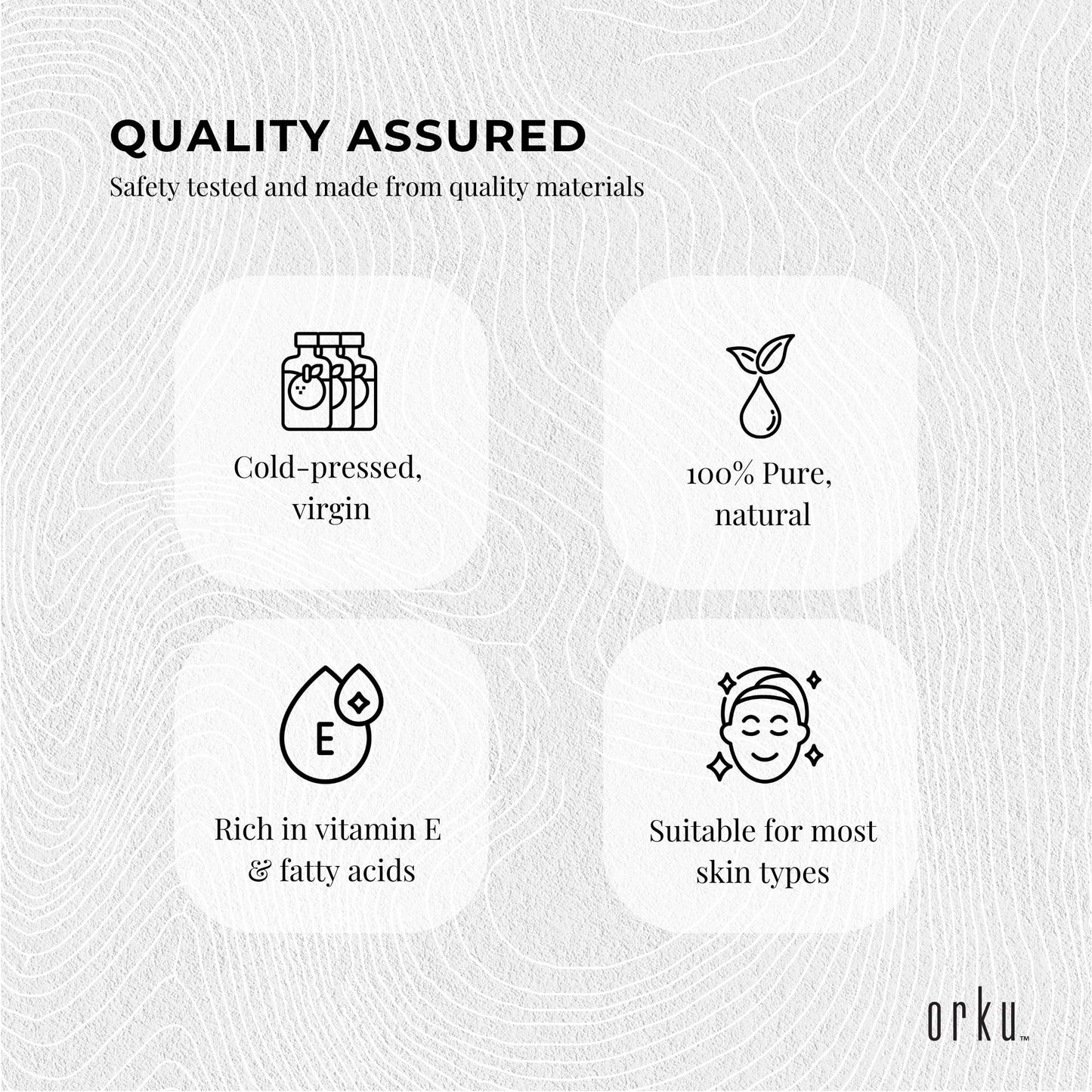 Orku 100ml Organic Neem Seed Oil Debitterised Cold Pressed Azadirachtin Indica