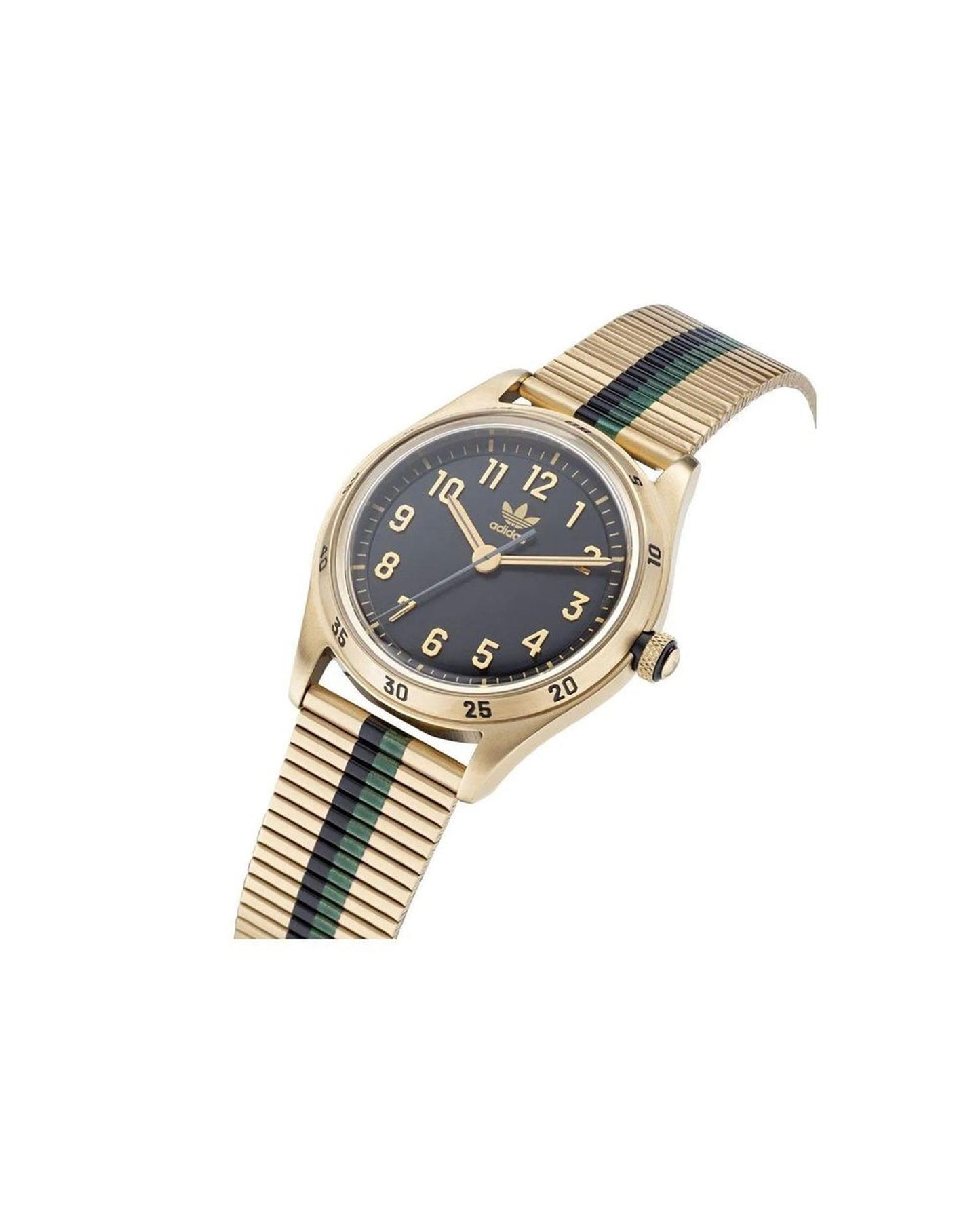 Adidas Unisex's Gold Stainless Steel Watch - One Size