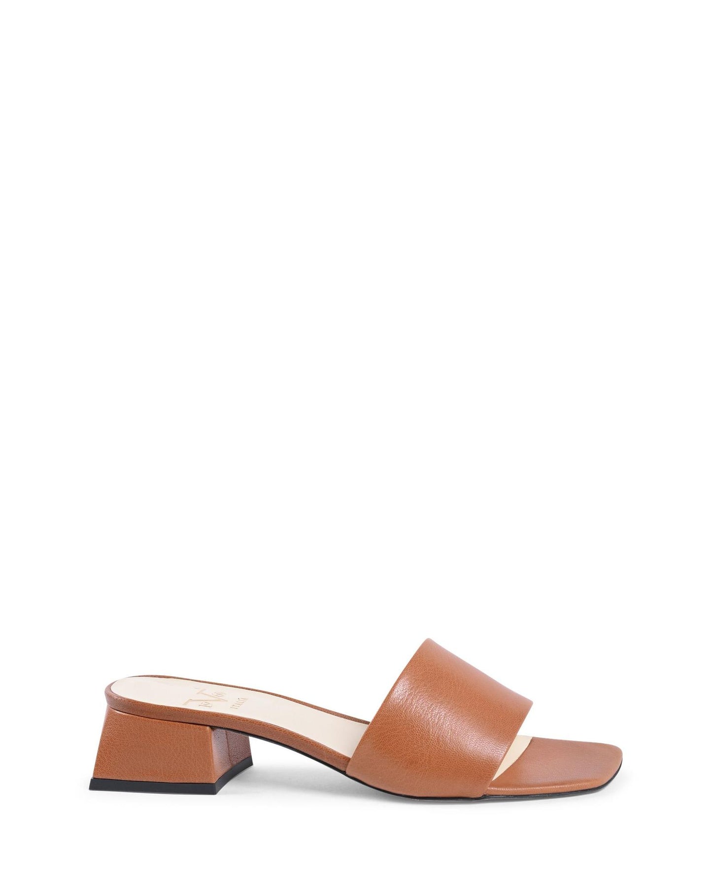 Leather Sandals with 4cm Heel - 36 EU
