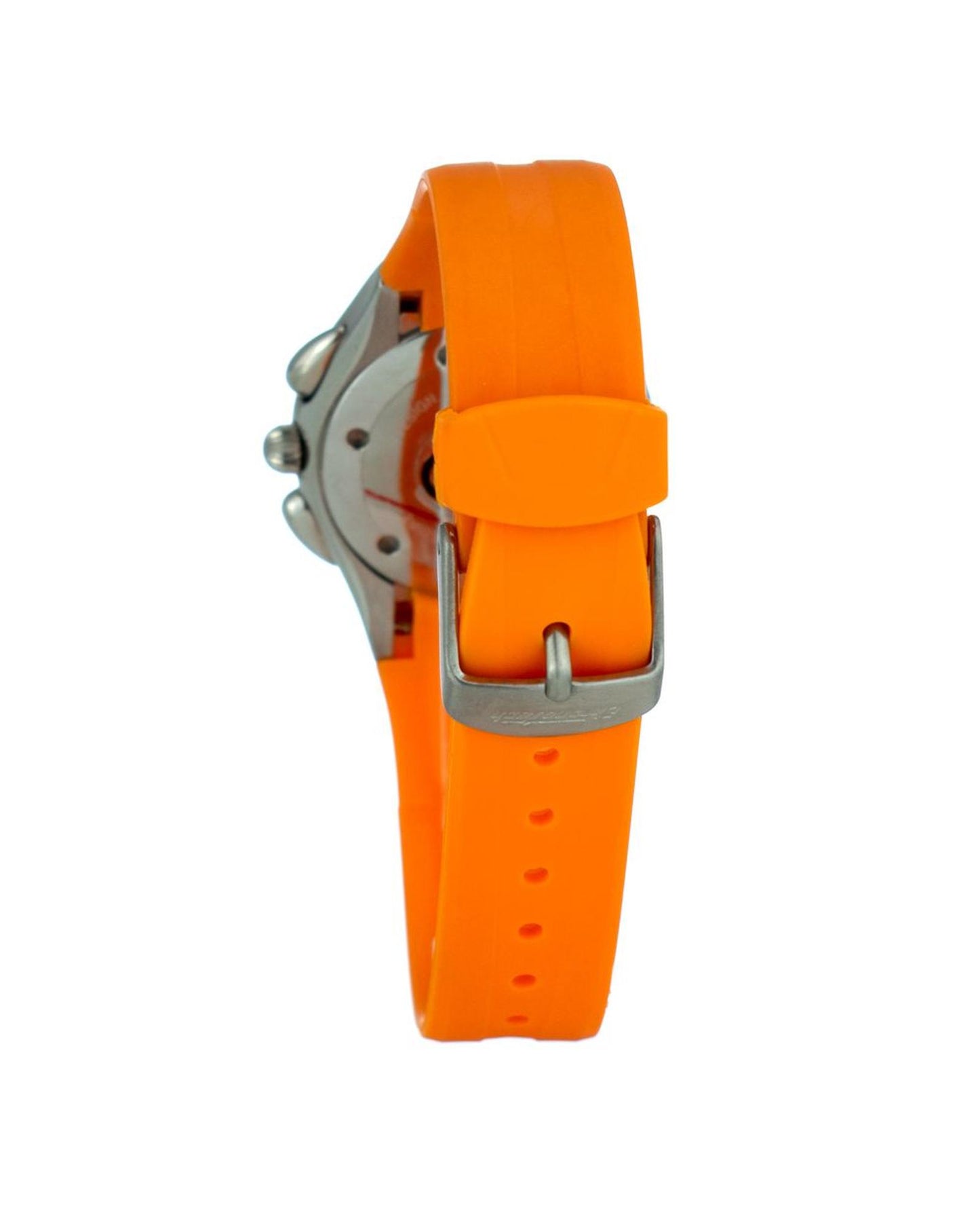 Chronotech Women's Orange Rubber Watch - One Size