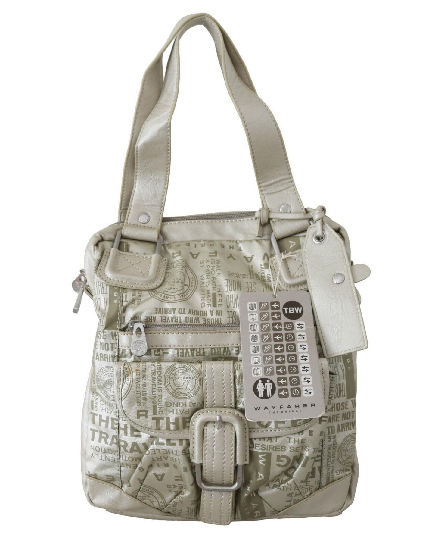 New Authentic WAYFARER Women Shoulder Bag with Logo Details One Size Women
