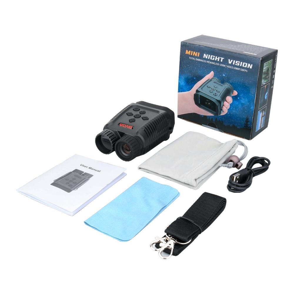 1080p Hd Infrared Night Vision Binoculars with 2.4 Tft Screen