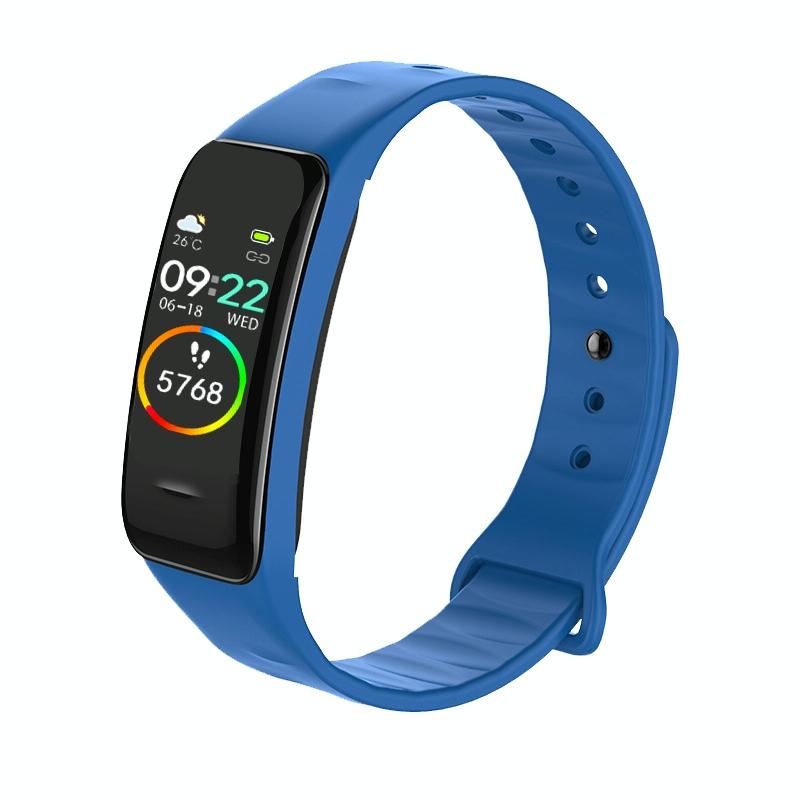 Waterproof Smart Bracelet With Colour Screen - Ip67 - Black