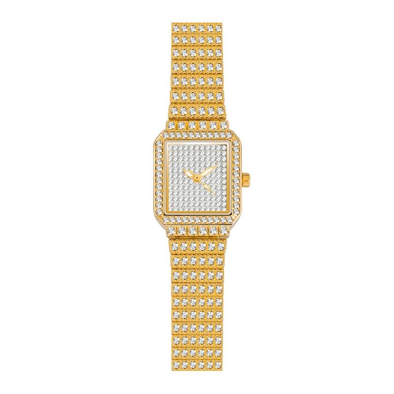Women Diamond Chain Watch - Elegant and Timeless - Rose Gold