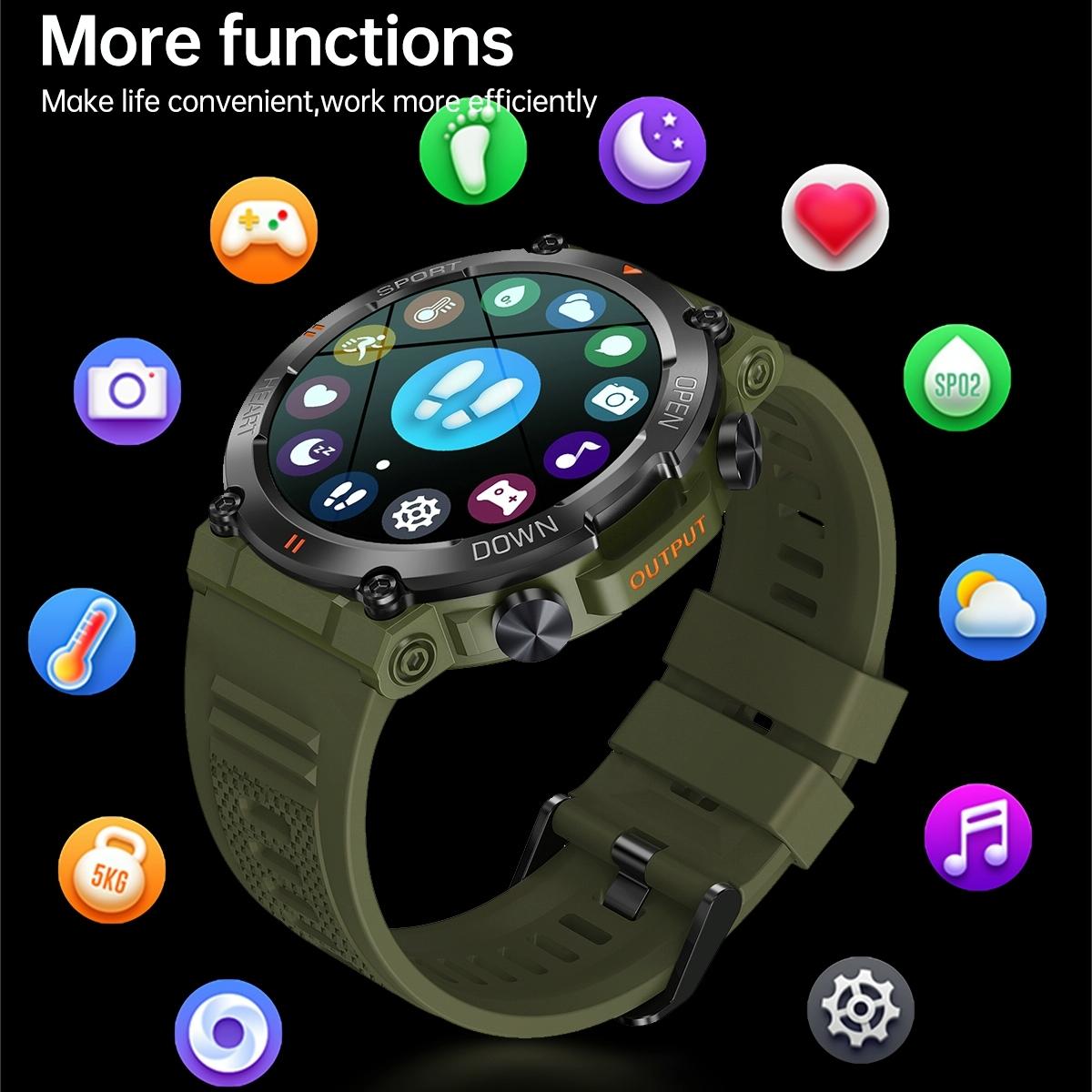 Smart Heart Rate And Blood Pressure Wristband - Monitor - Black