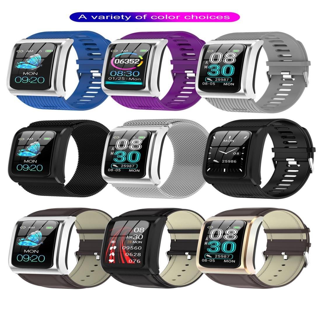 Waterproof Smart Watch With Heart Rate And Sleep Monitoring - Black