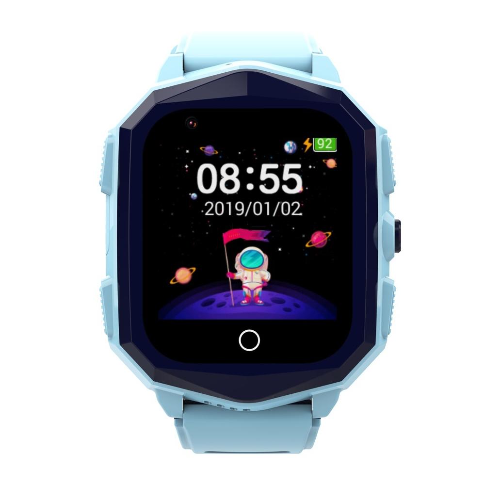 1.4 Inch 4G Gps Positioning Children Calling Watch With Sos Function - Pink