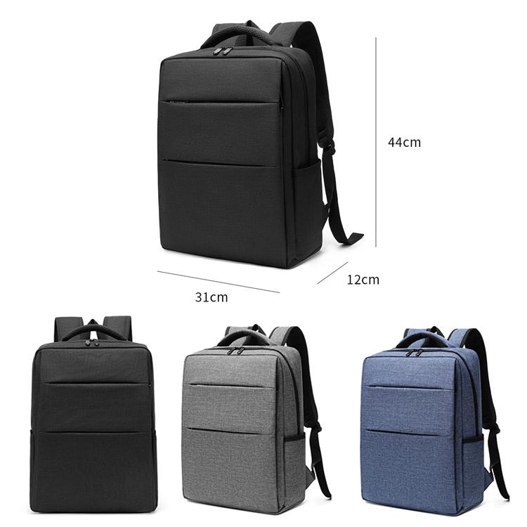 Multifunctional Laptop Backpack in Oxford Cloth - Cxs-605 - Black