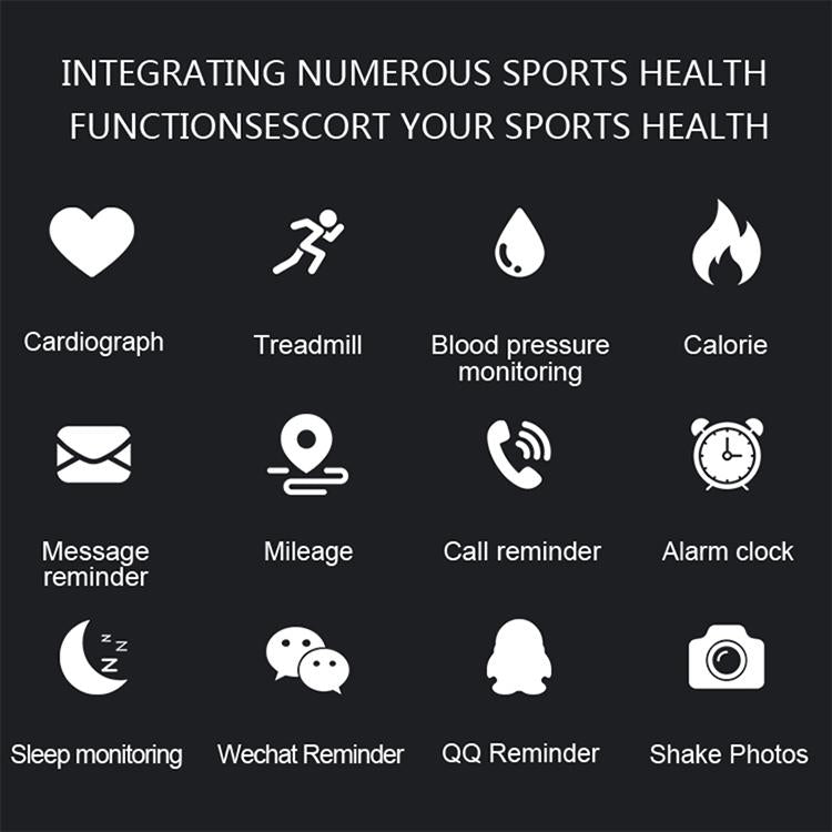 Smart Bracelet With Waterproof Design And Health Monitoring