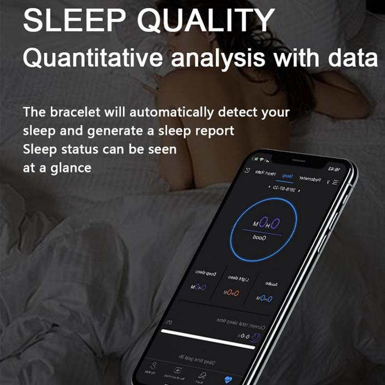 Smart Bracelet With Waterproof Design And Health Monitoring