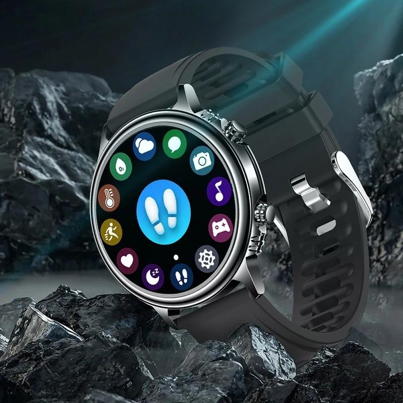 Silicone Band Smart Watch With Colour Screen - Pink