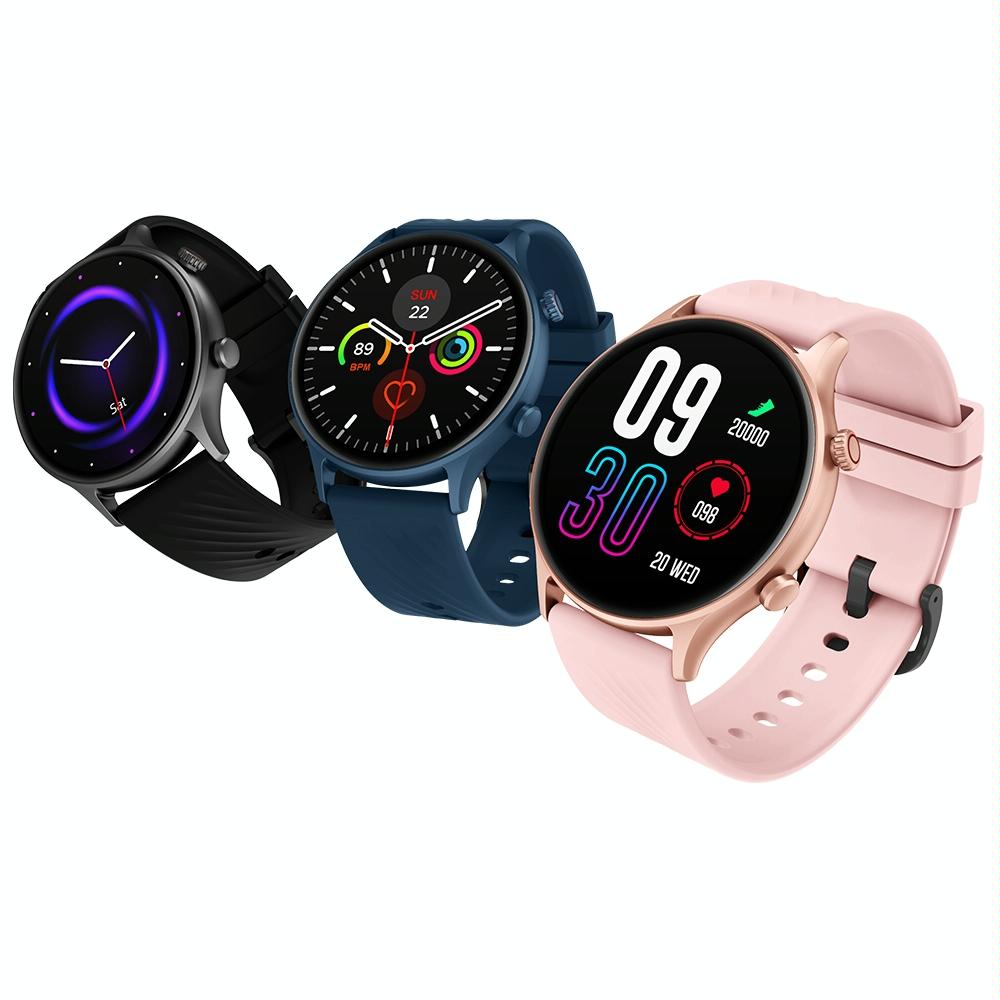 1.39 Inch Screen Ip68 Smart Watch Supports Voice Calling / Health Monitoring - Blue