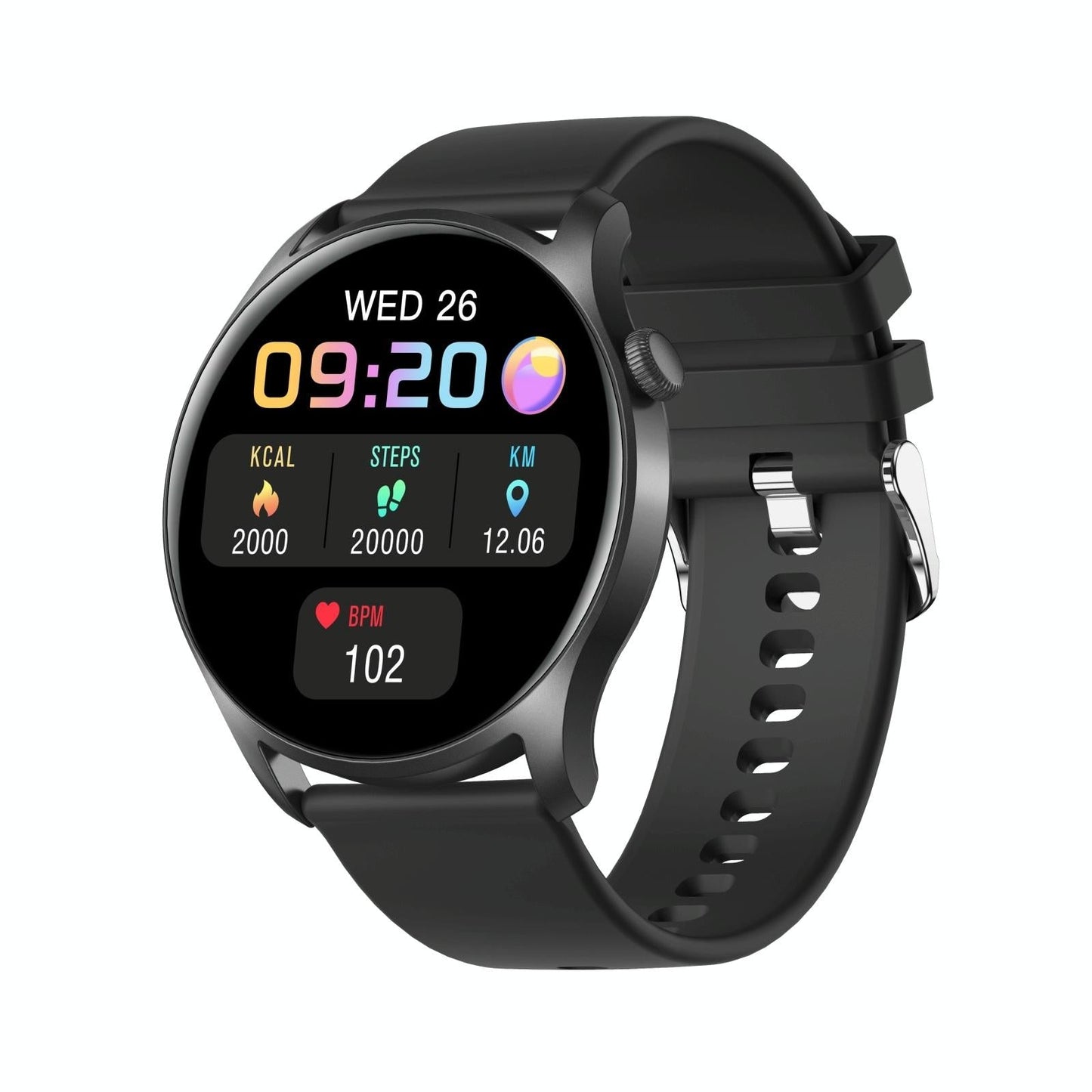 Smart Wristband With Sleep And Heart Monitoring - Orange