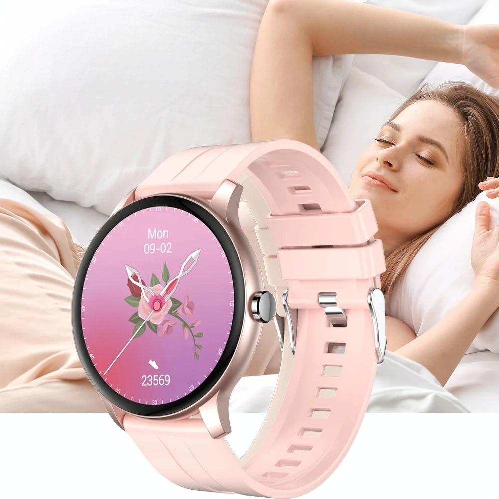 Waterproof Smart Watch With Colour Screen - Ip67 - Blue