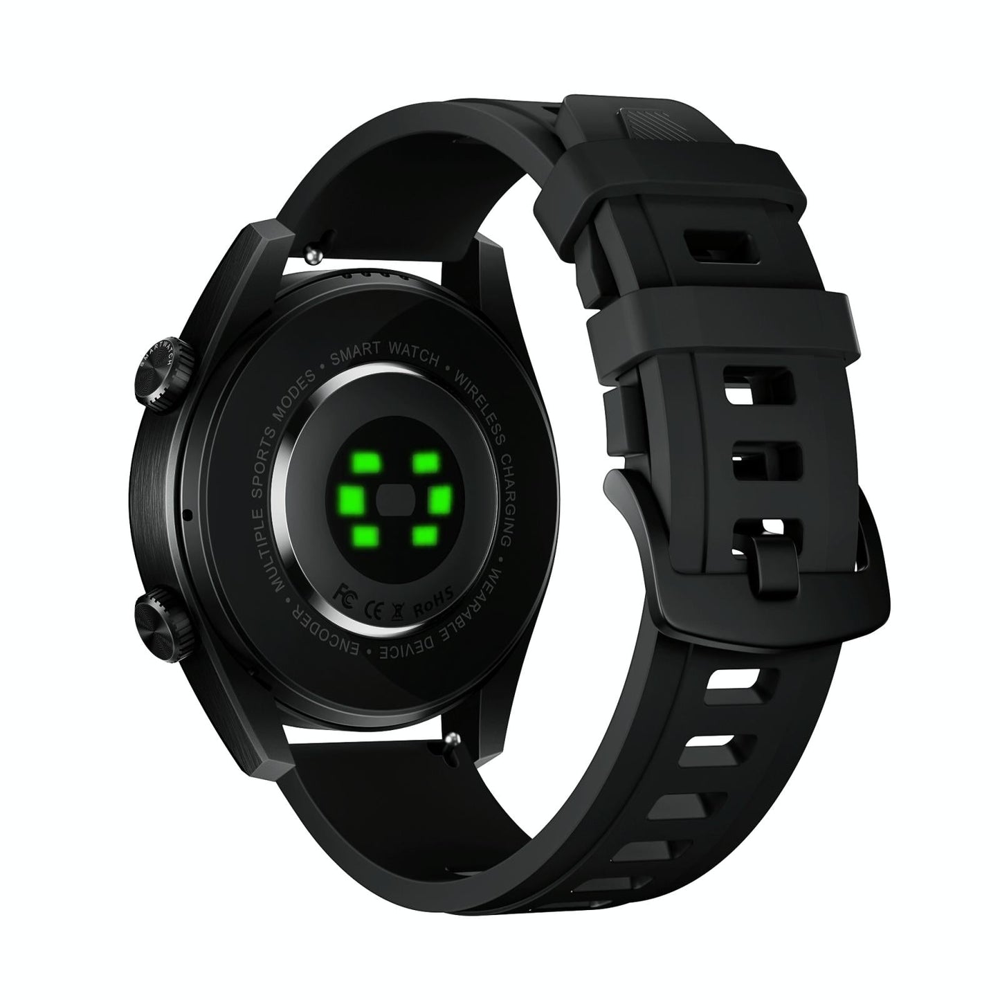 1.43 Inch Ip67 Sport Smart Watch Support Bluetooth Call / Sleep / Blood Oxygen / Heart Rate / Blood Pressure Health Monitor - Silver