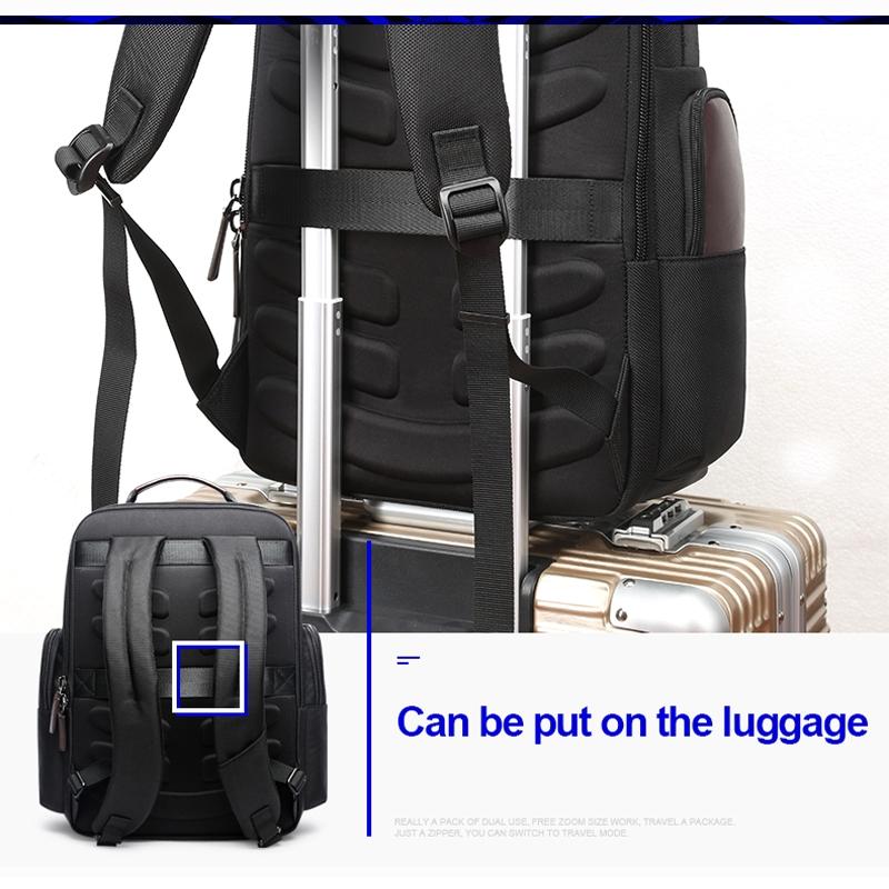 Large Capacity Anti-Theft Usb Shoulder Bag - Waterproof & Business Ready