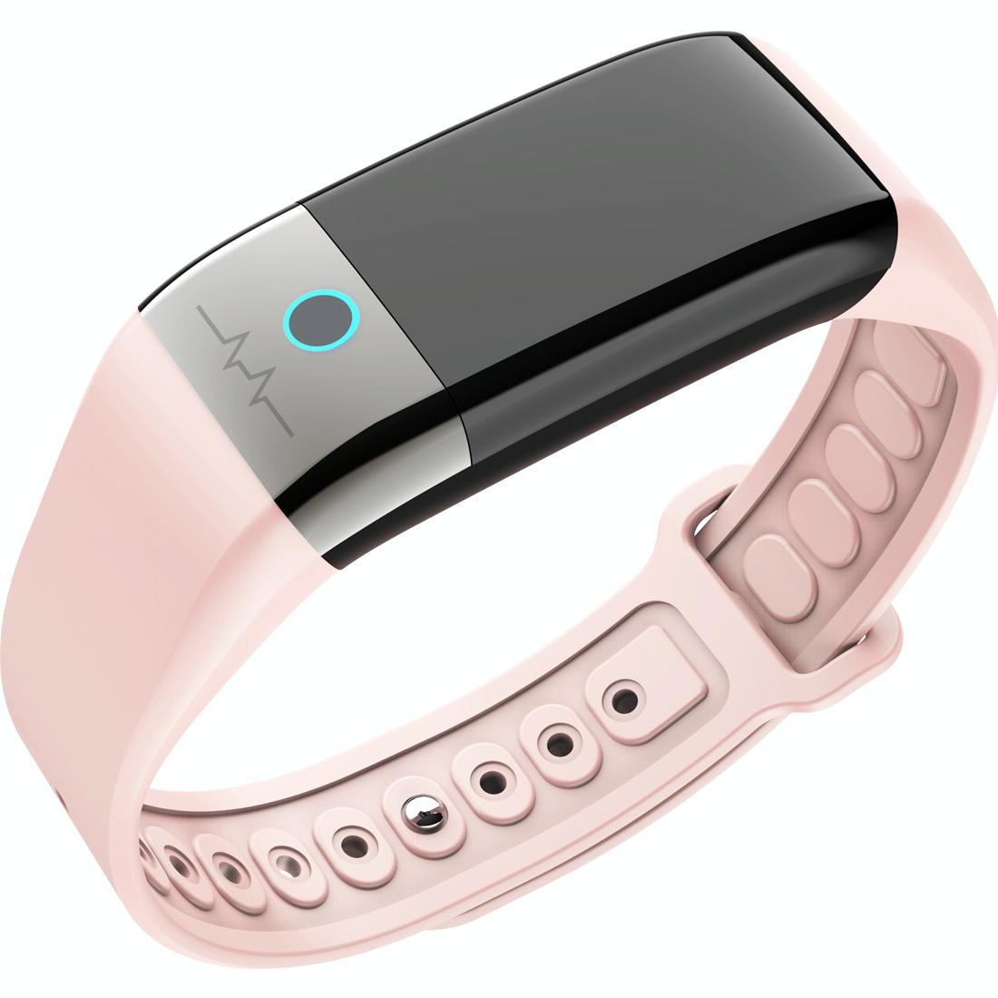 Smart Watch With Heart & Oxygen Monitoring Colour Screen Ip67 - Black