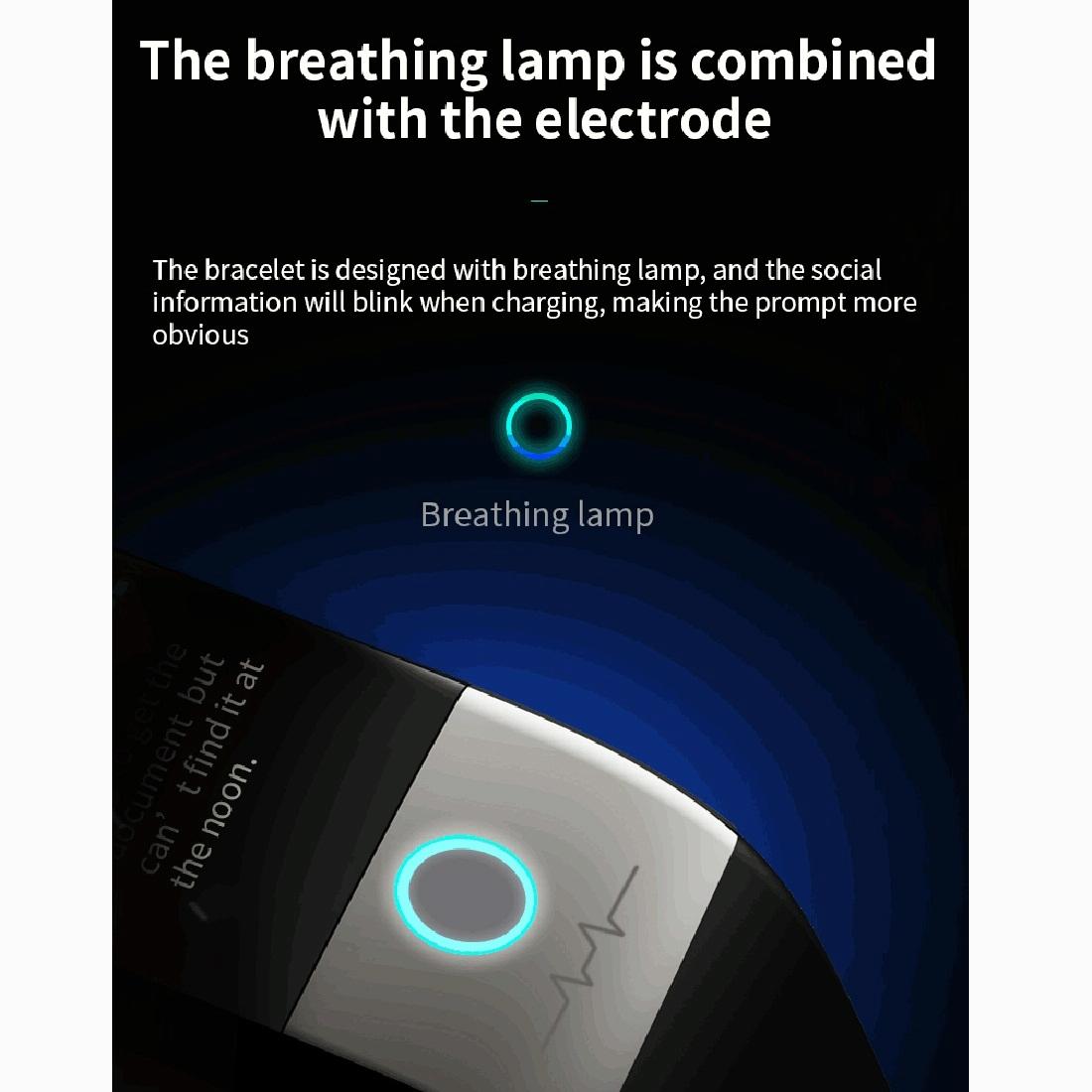 Smart Watch With Heart & Oxygen Monitoring Colour Screen Ip67 - Black