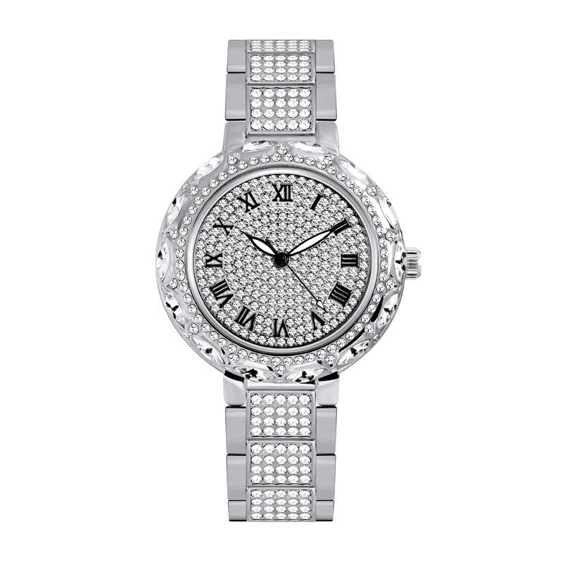 Diamond Chain Watch for Women - Elegant and Timeless - Rose Gold