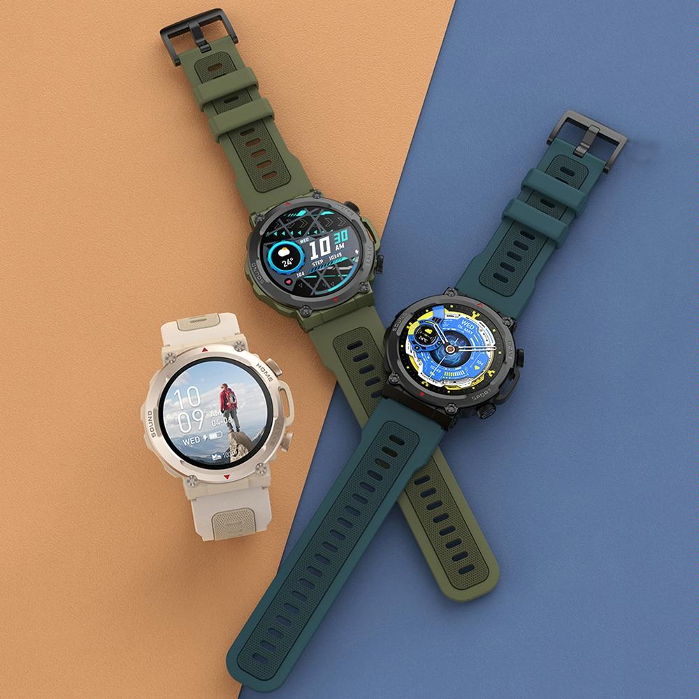 Waterproof Smart Watch With Heart Rate & Sleep Monitoring - Gold