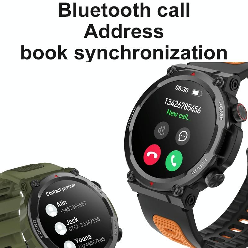 Waterproof Smart Watch With Heart Rate & Sleep Monitoring - Gold