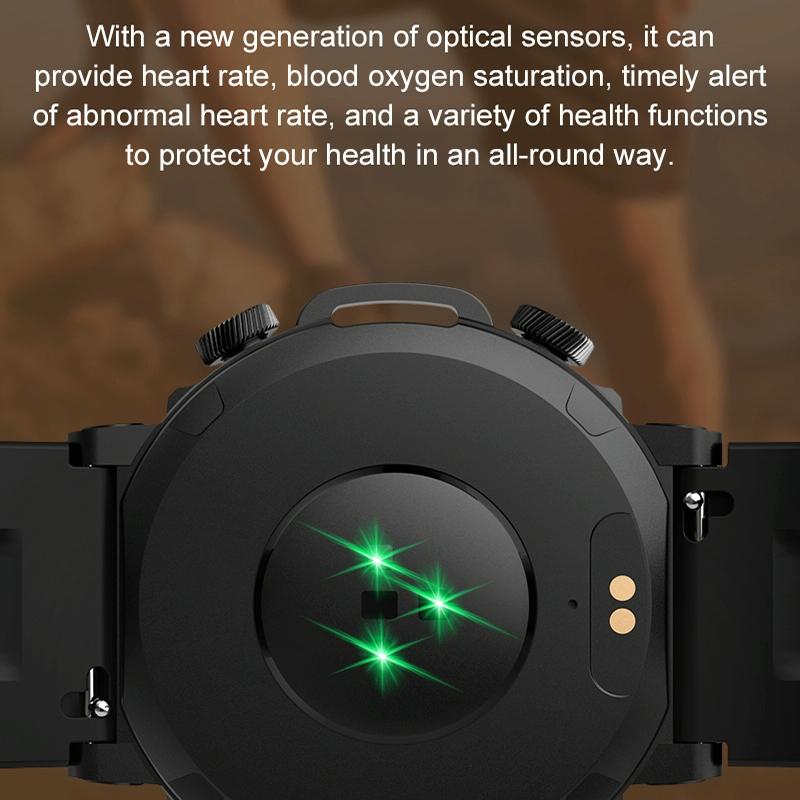 Waterproof Smart Watch With Heart Rate & Sleep Monitoring - Gold