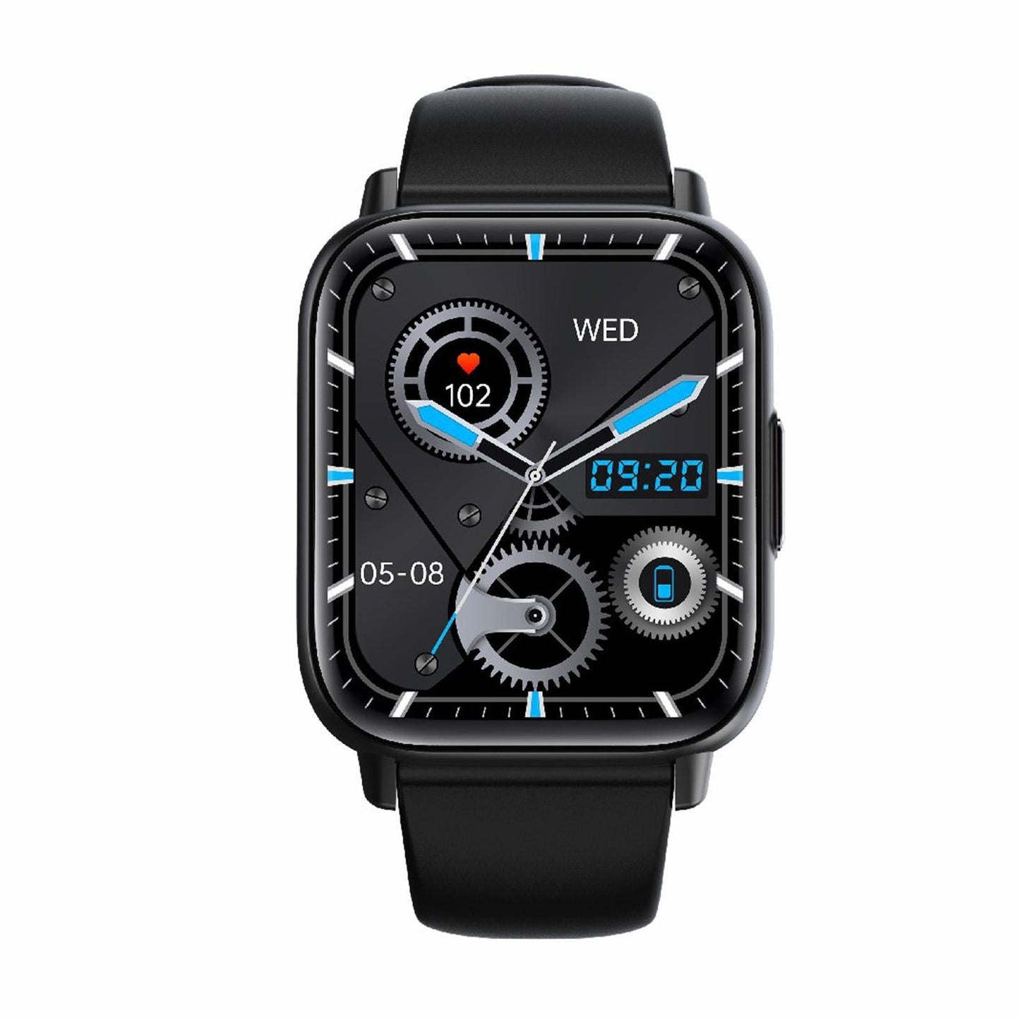1.83 Inch Bt5.2 Smart Sport Watch Support Bluetooth Call / Sleep / Blood Sugar / Blood Oxygen / Temperature / Heart Rate / Blood Pressure Health Monitor - Purple