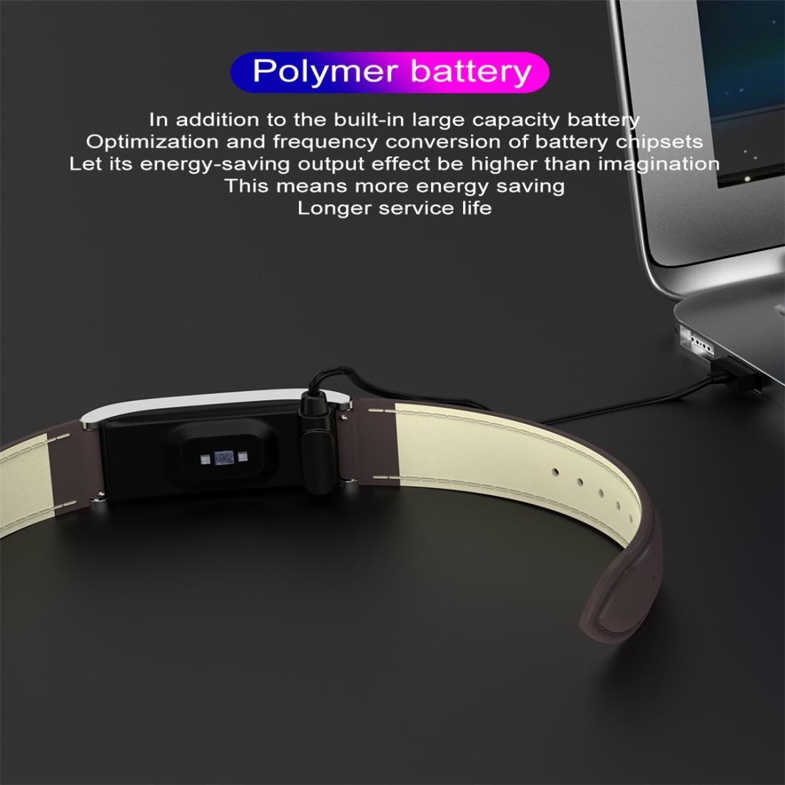 Waterproof Smart Watch With Heart Rate And Sleep Monitoring - Purple