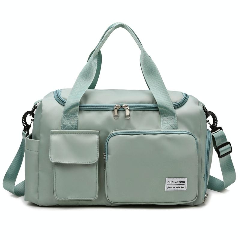 Waterproof Gym Bag for Travel - Size l - Fog Blue