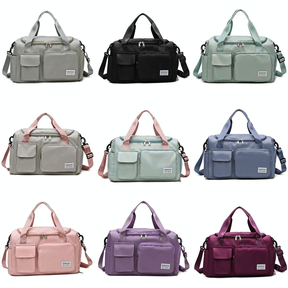 Waterproof Gym Bag for Travel - Size l - Fog Blue