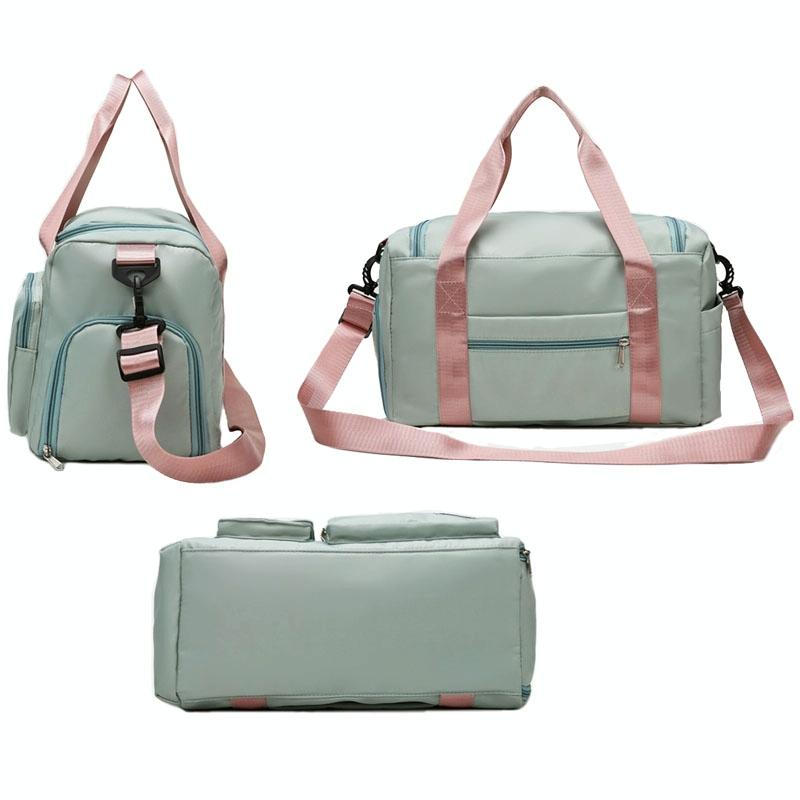 Waterproof Gym Bag for Travel - Size l - Fog Blue