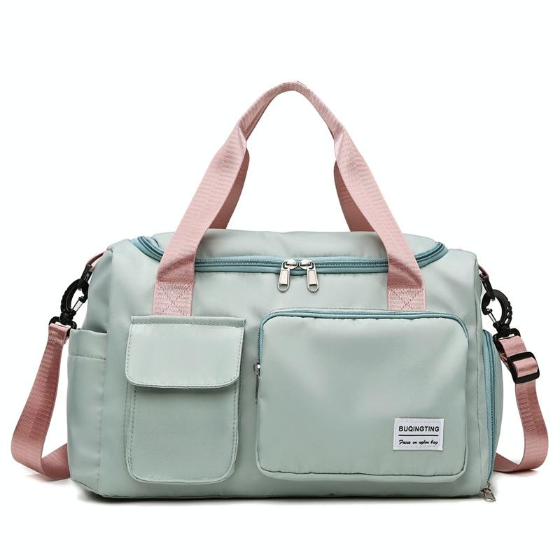 Waterproof Gym Bag for Travel - Size l - Fog Blue