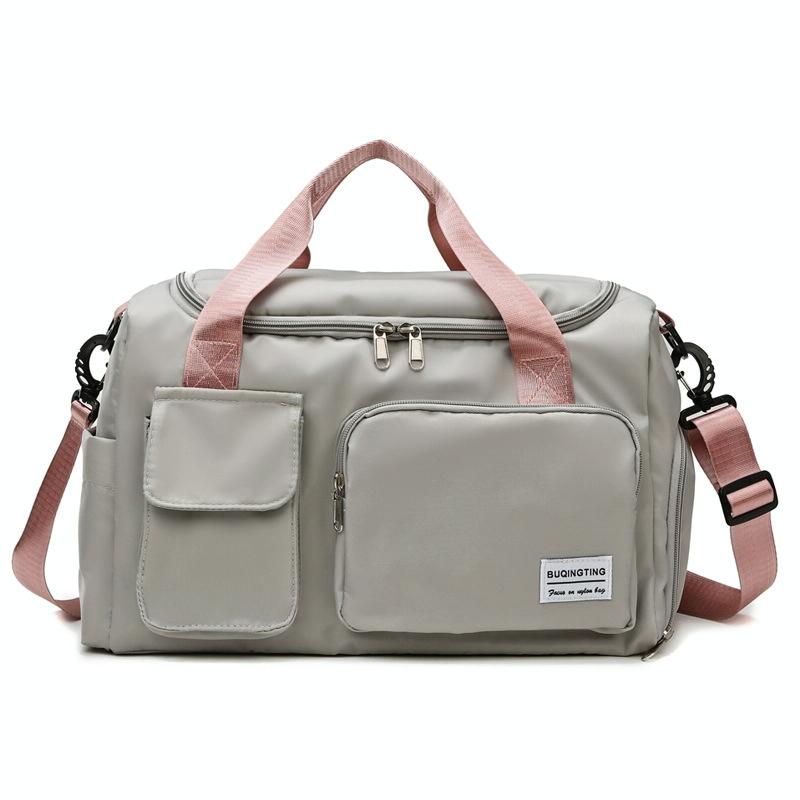 Waterproof Gym Bag for Travel - Size l - Fog Blue