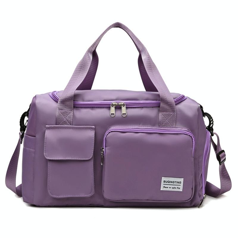Waterproof Gym Bag for Travel - Size l - Fog Blue