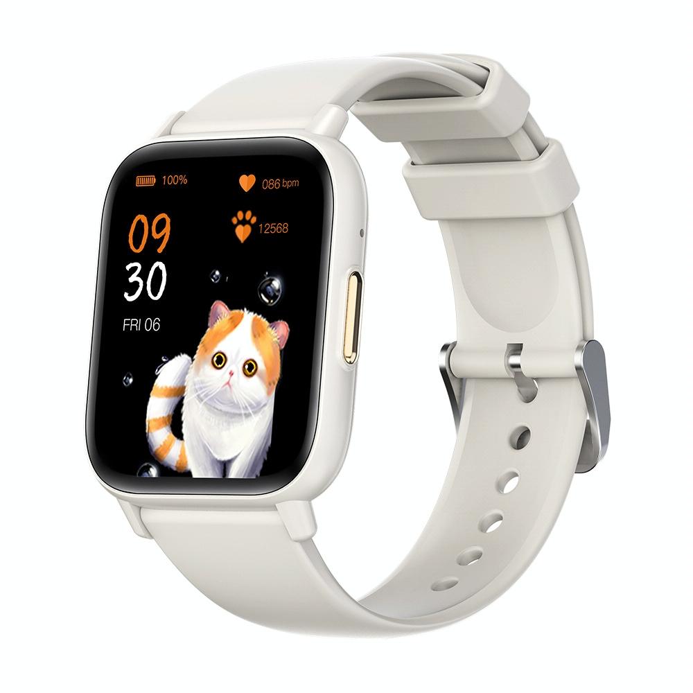 1.83 Inch Ip68 Waterproof Smart Watch Support Body Temperature Monitoring / Heart Rate / Blood Oxygen / Blood Pressure Monitoring - Pink