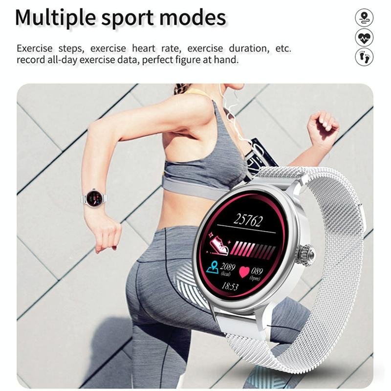 Waterproof Women Menstrual Cycle Smart Watch Gold