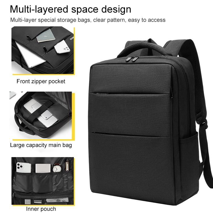 Multifunctional Laptop Backpack in Oxford Cloth - Cxs-605 - Blue