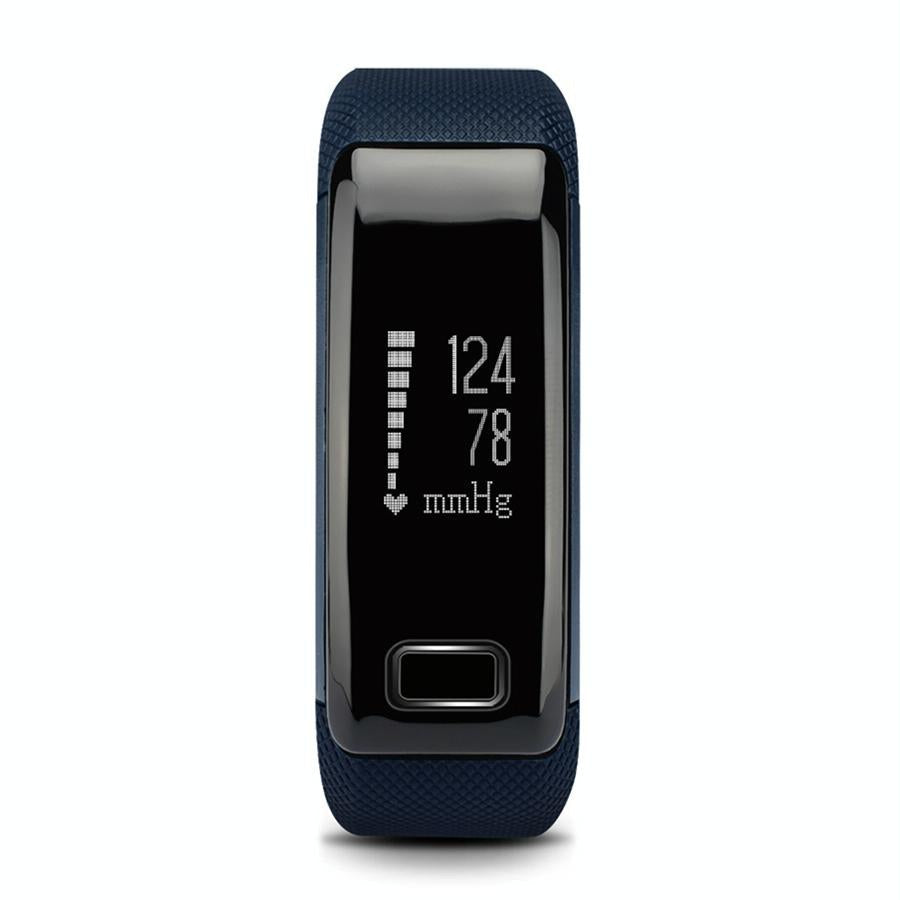 Smart Oled Bracelet - Waterproof Pedometer Bp Hr Blood Oxygen - Android / Ios - Blue