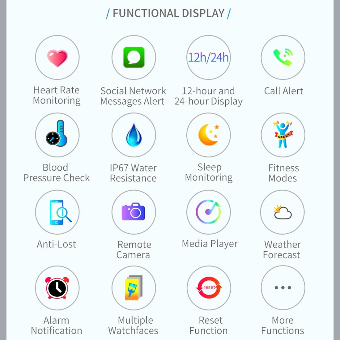 Smart Bracelet With Call Heart Bp Sleep And Oxygen Monitoring - Silver