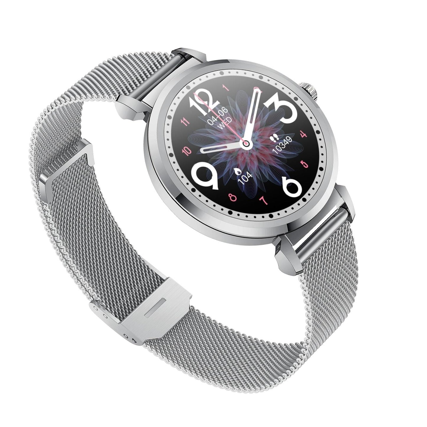Health Monitoring Smart Watch With Heart Rate And Blood Pressure Options