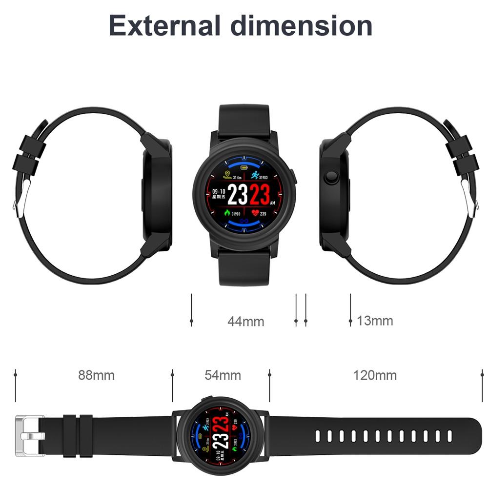 Smart Bracelet With Call Reminder Heart Rate & Sleep Monitoring - White