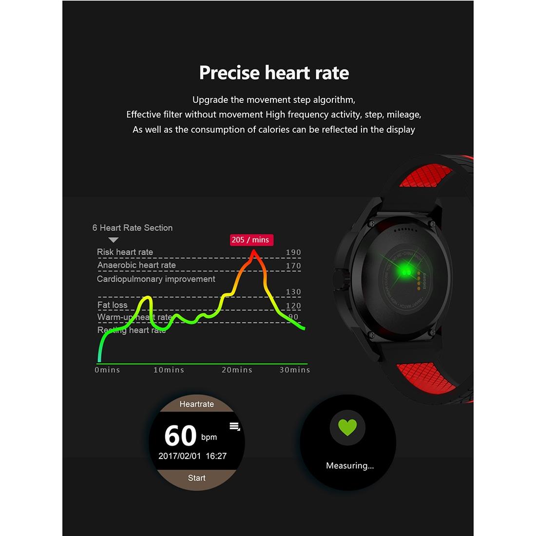 1.3 Inch Tft Screen Mtk2502C Bluetooth4.0 Silicone Watch Band Support Heart Rate Monitor & Pedometer & Sleep Monitor & Sedentary Reminder - Yellow