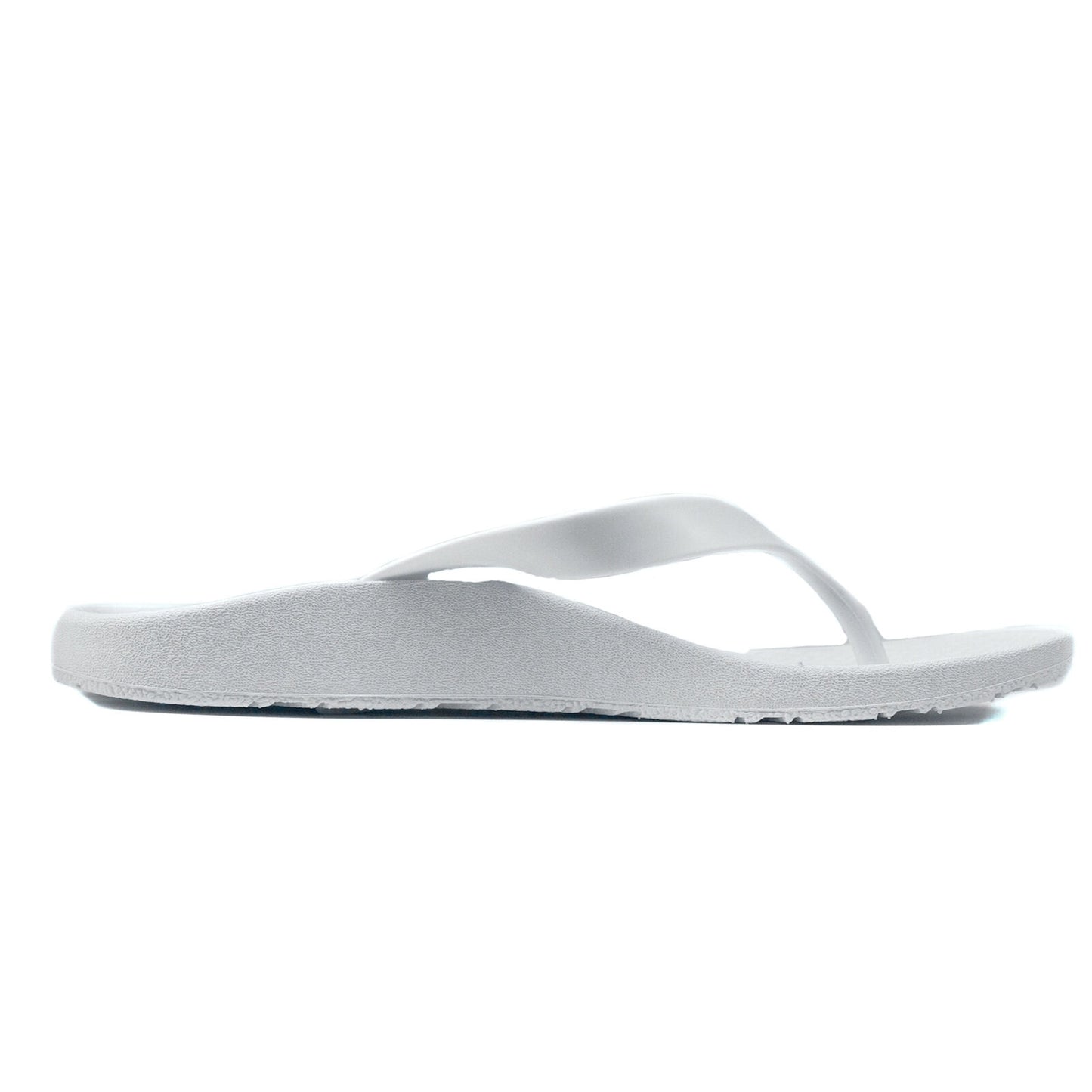 ARCHLINE Orthotic Thongs Arch Support Shoes Footwear Flip Flops Orthopedic - White/White - EUR 47